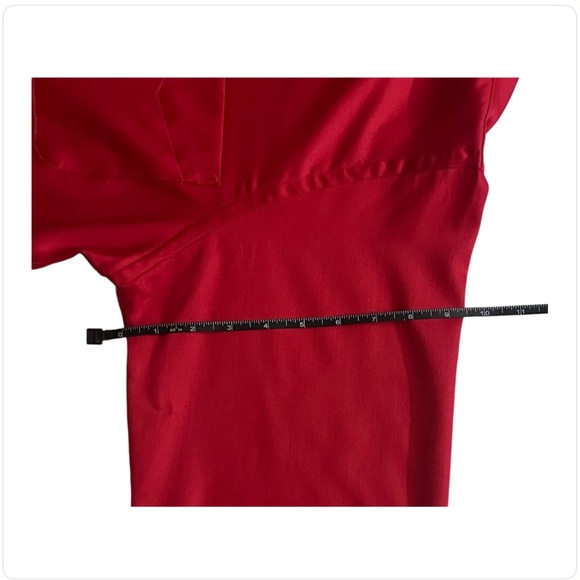 Geoffrey Beene Men's Dress Shirt { Medium : 15 ½ - 34 / 35 } Red - Picture 7 of 11